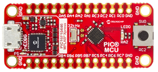 PIC16F18446 board